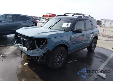 2021 Ford Bronco Sport Outer Banks из США, поврежденный, VIN 3FMCR9C69MRB11056